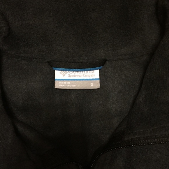 Columbia black fleece vest - Picture 3 of 7